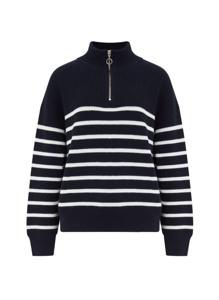 baukken-navy-stripped-jumper-capsule-wardrobe