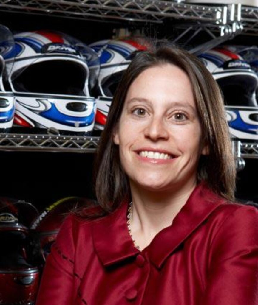 Simone Schehtman, Founding Director of Teamworks Karting