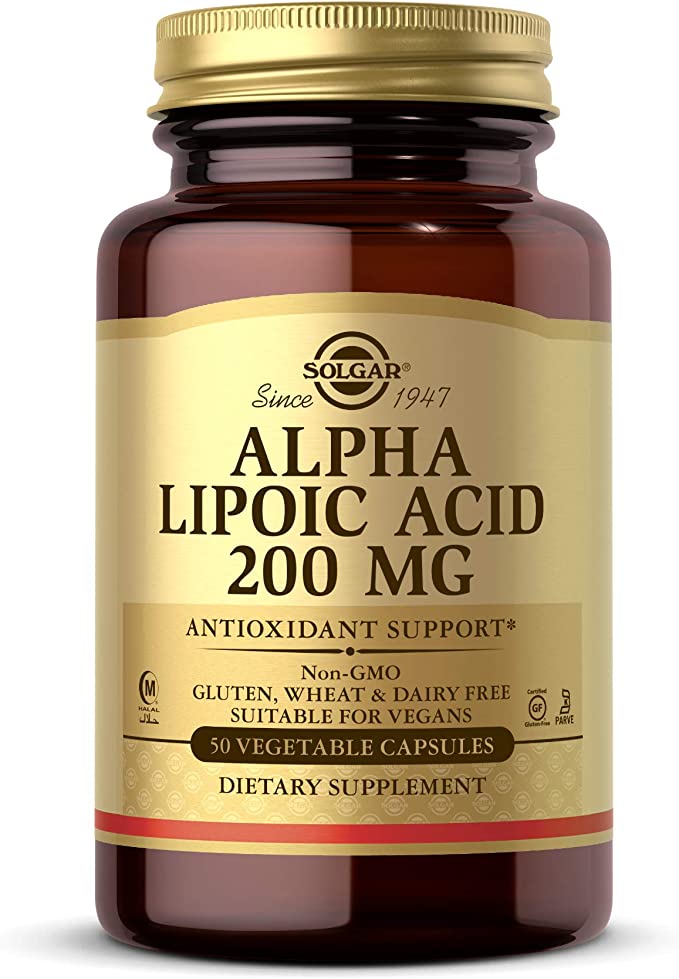 Solgar Alpha Lipoic Acid Supplement