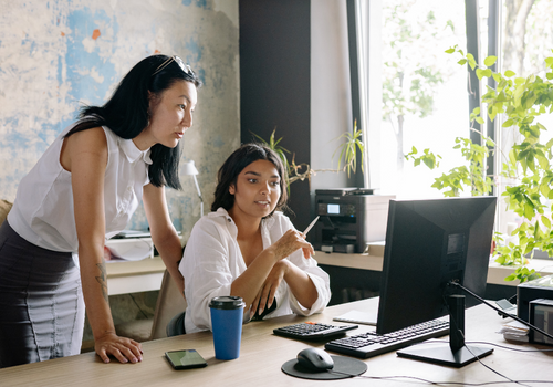 Two-Womens-Working-Desk-Female-Founders-Business