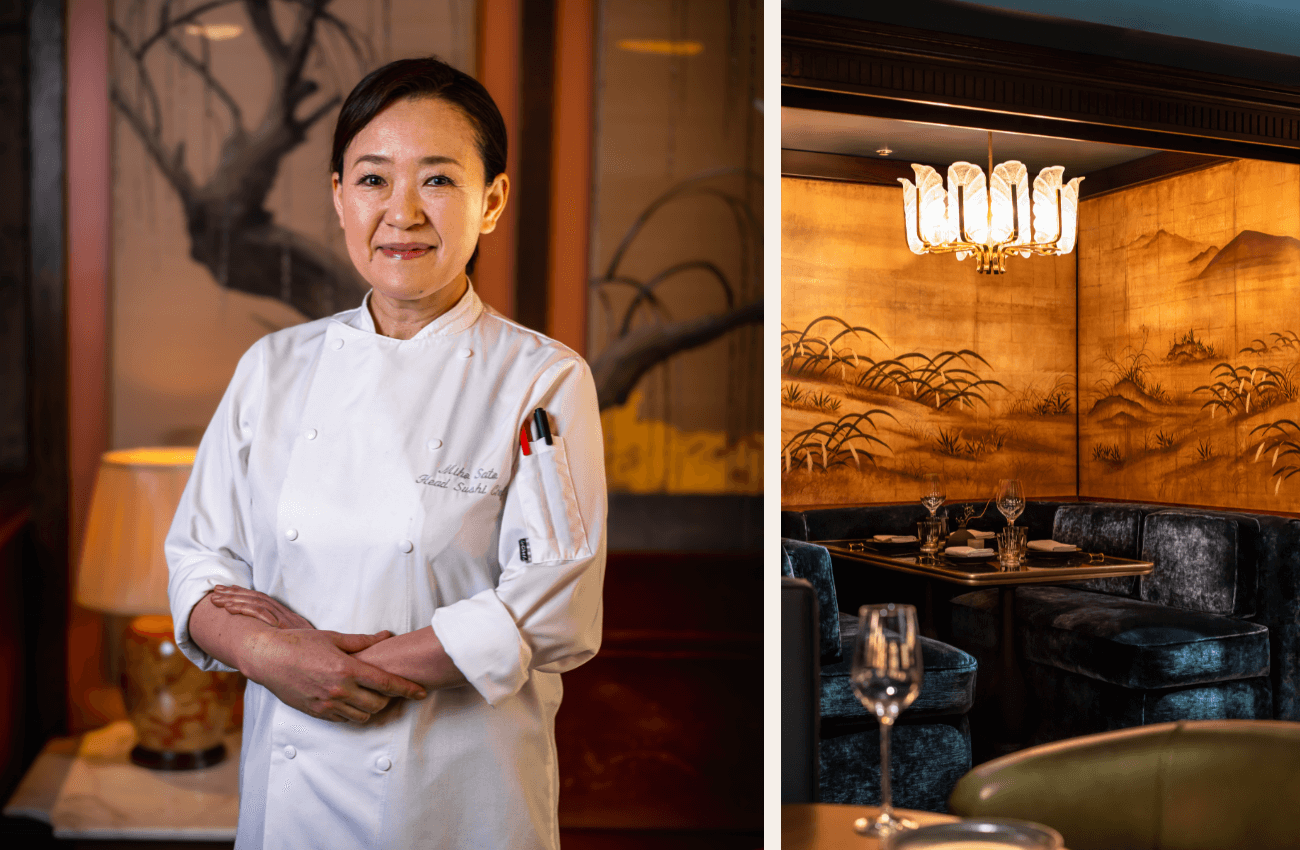 London's Female Sushi Master Miho Sato Head Chef at The Aubrey London