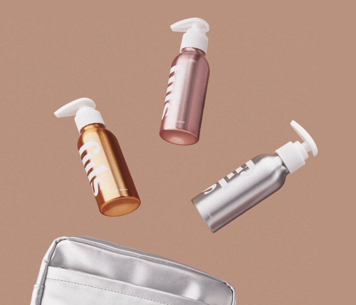 Fiils Refillable Travel Bottles Available on Boop Beauty Resale Website