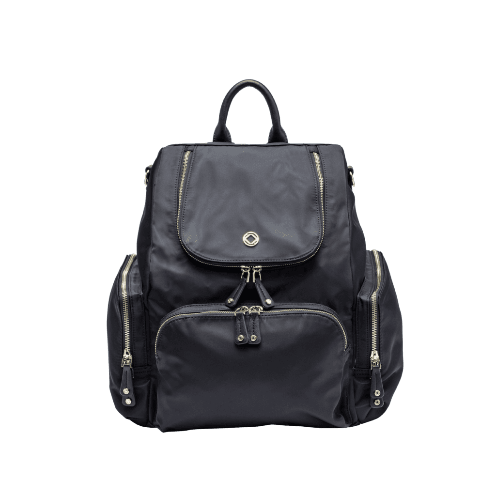 Kerikit Amber Black Sustainable Backpack 