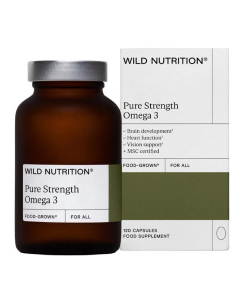 Wild Nutrition Pure Strength Omega 3 Supplement