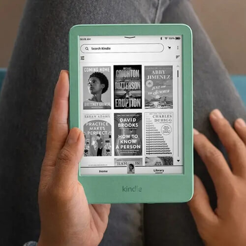 Amazon Kindle in Matcha Green