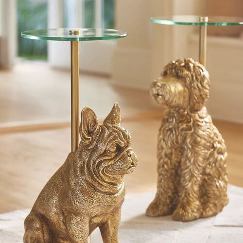 Anthropologie The Dog Icon Side Table
